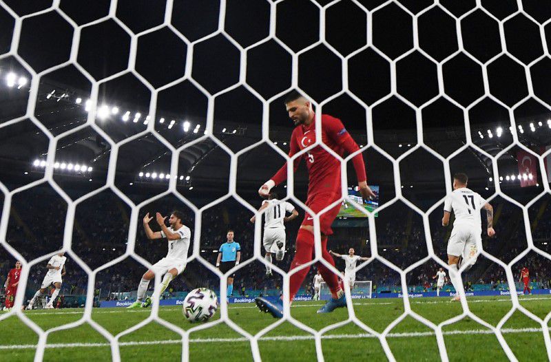 Soccer-Italy put on a show with win over Turkey in Euro 2020 opener