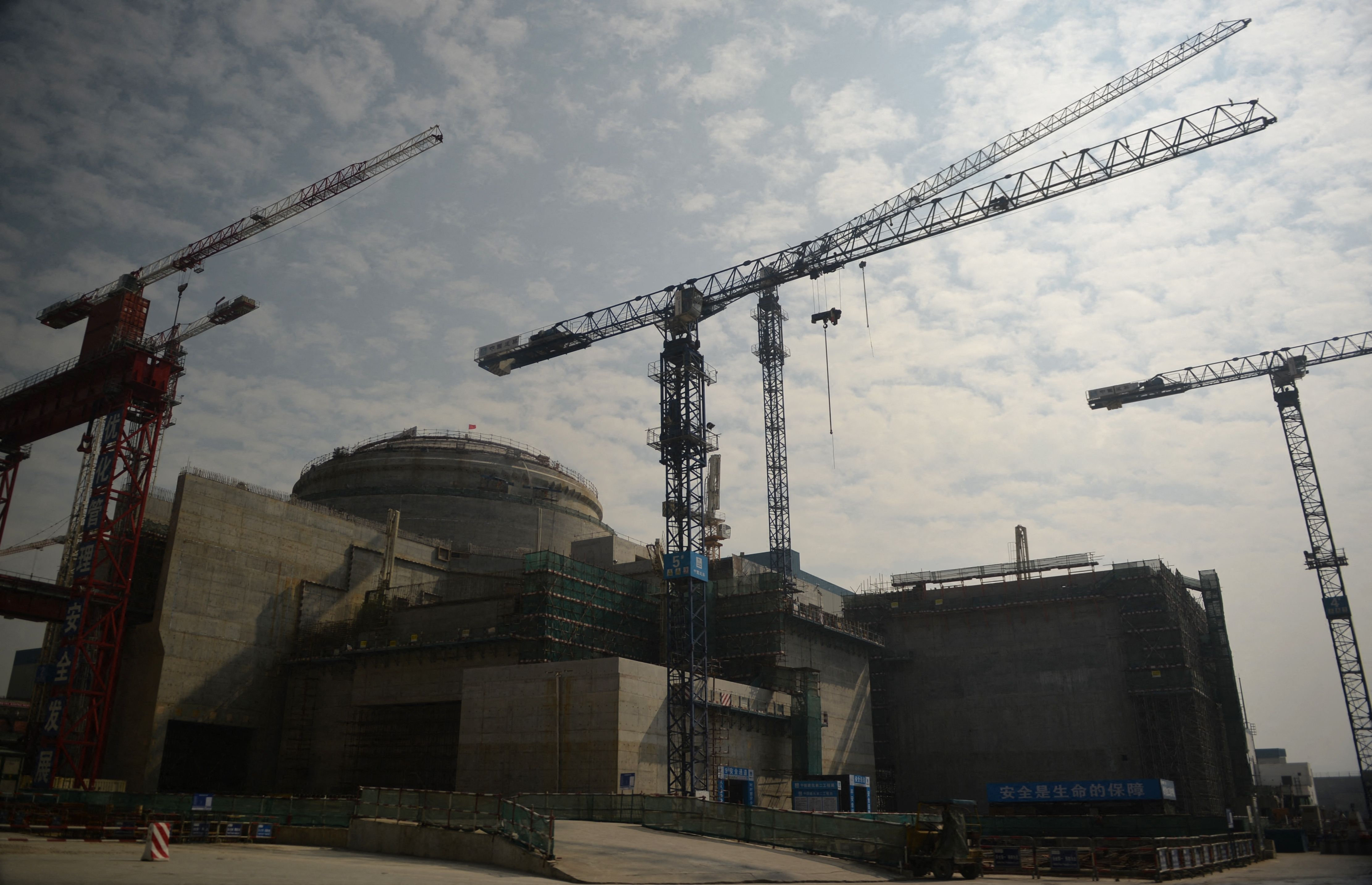 China nuclear plant works to fix issue, ops 'within safety parameters'