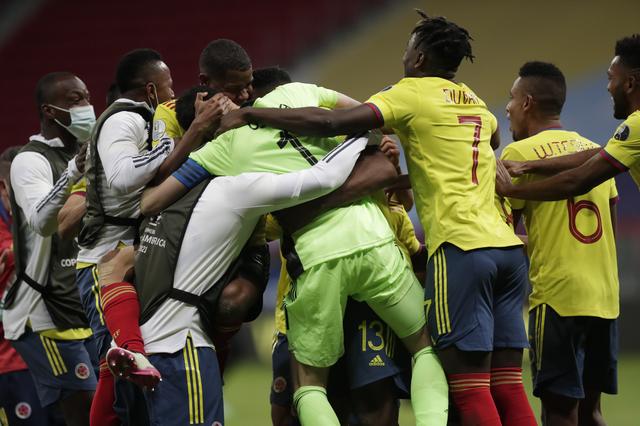 Soccer-Colombia head to Copa semis after penalties win over Uruguay