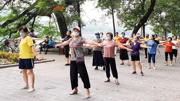 Hanoi reinstates outdoor exercise ban as COVID-19 re-emerges