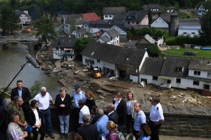 'It's terrifying': Merkel shaken as flood deaths rise to 188 in Europe