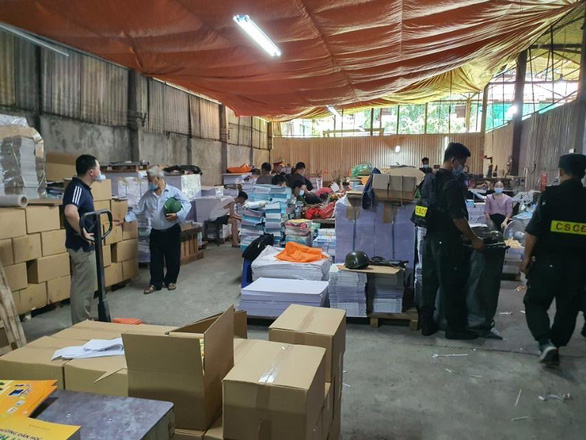 Three market monitors held for involvement in Vietnam’s largest ever book counterfeiting ring
