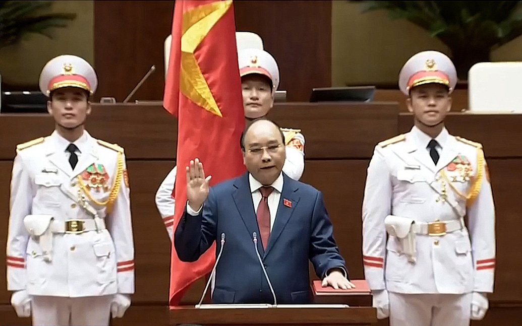 Vietnam’s National Assembly re-elects Nguyen Xuan Phuc as state president