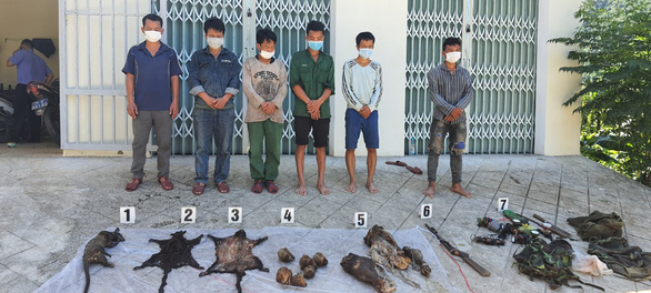 Six held for killing wild animals in Vietnam national park