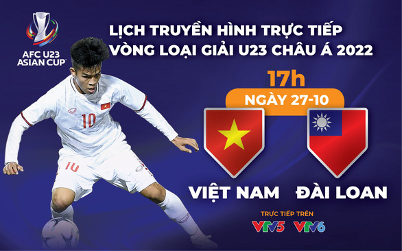Vietnam to open U23 Asian Cup qualifiers with matchup against Taiwan