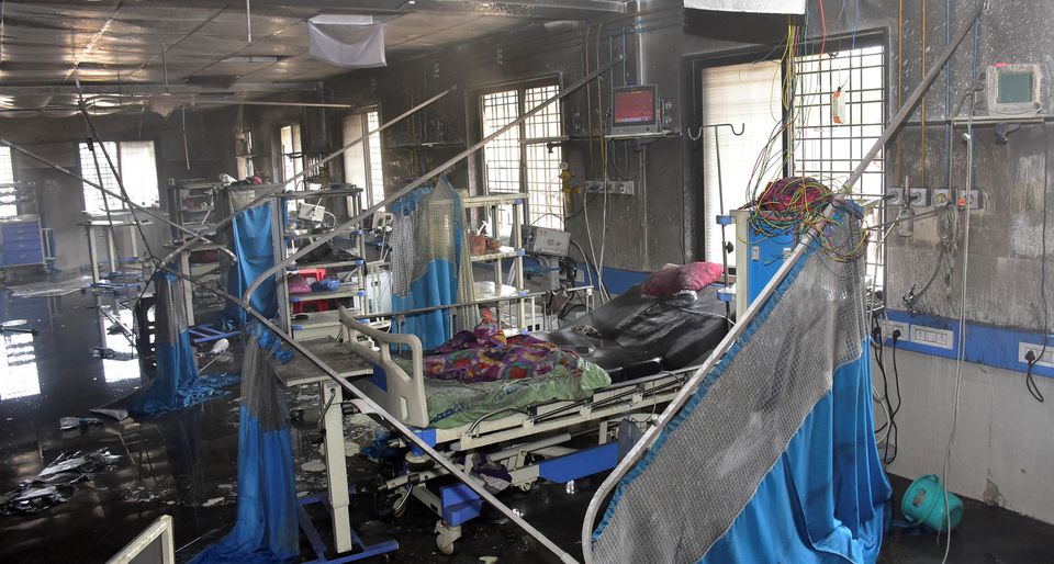 Fire kills four newborns in Indian hospital