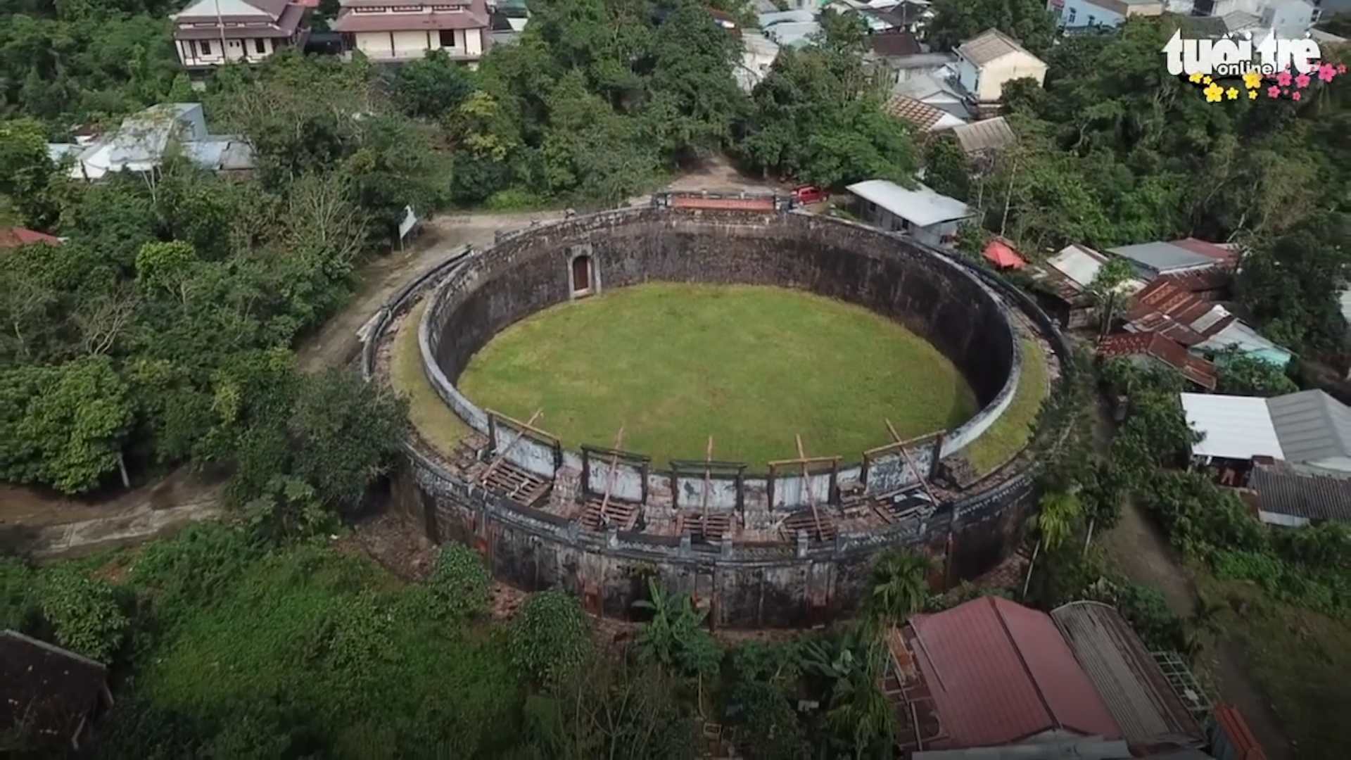 Check out this one-of-a-kind Tiger Arena in central Vietnam