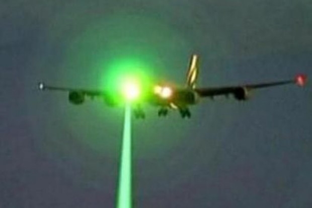 Central Vietnamese airport warns of laser, bright light threats