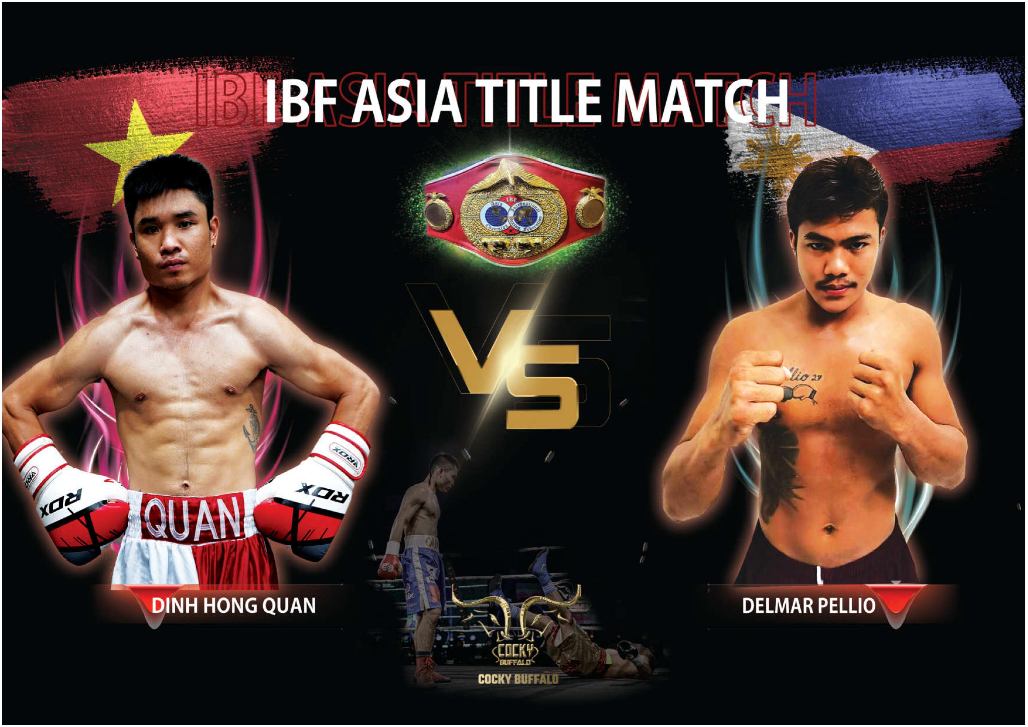 Vietnamese boxer to fight Filipino for IBF Asia belt