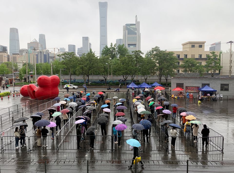 China's capital in race to detect COVID cases, avoid Shanghai's distress