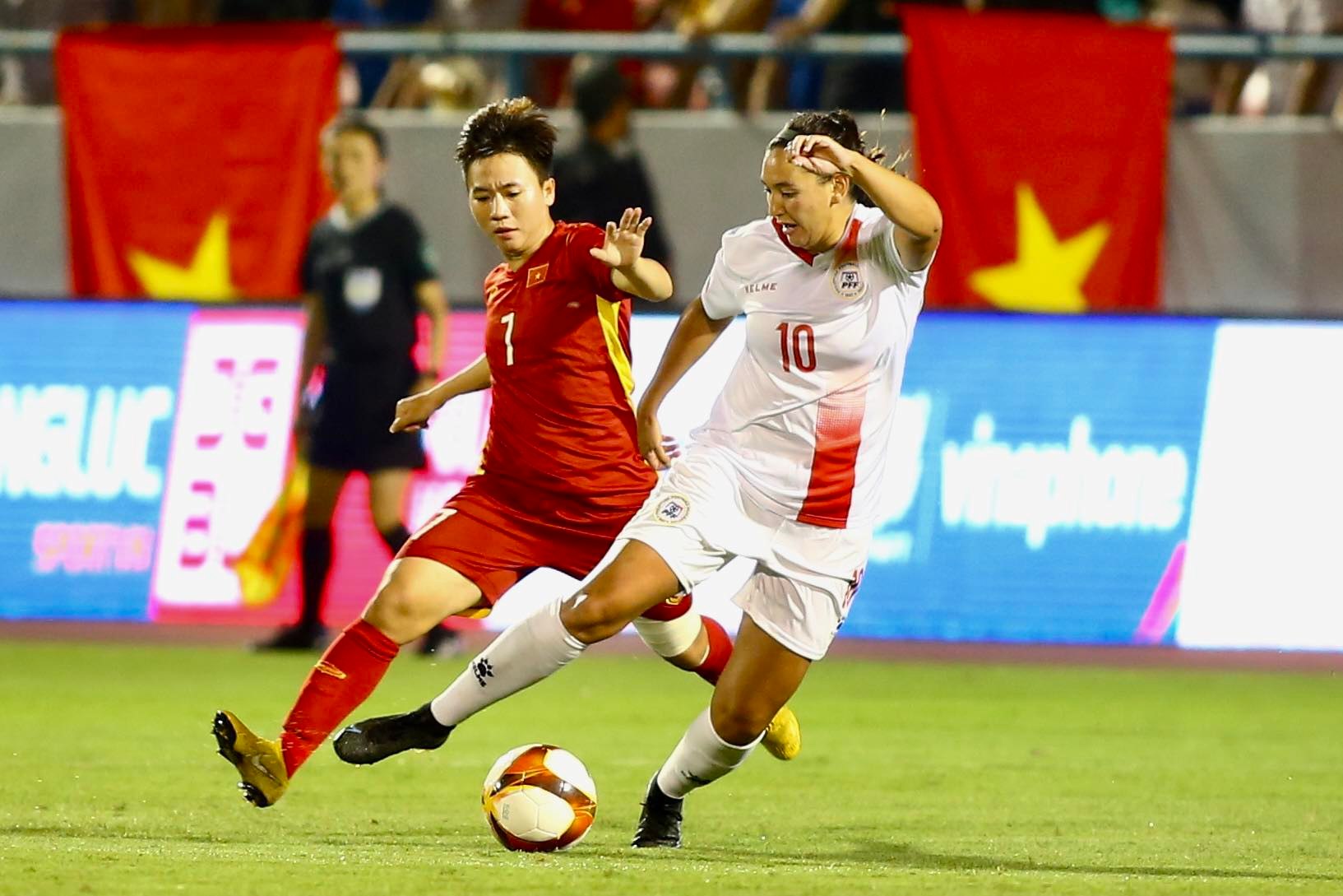 Vietnam stage comeback to defeat Philippines in women’s football at SEA Games
