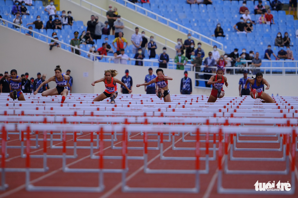 Vietnamese track-and-field athletes two gold medals away from 31st SEA Games target