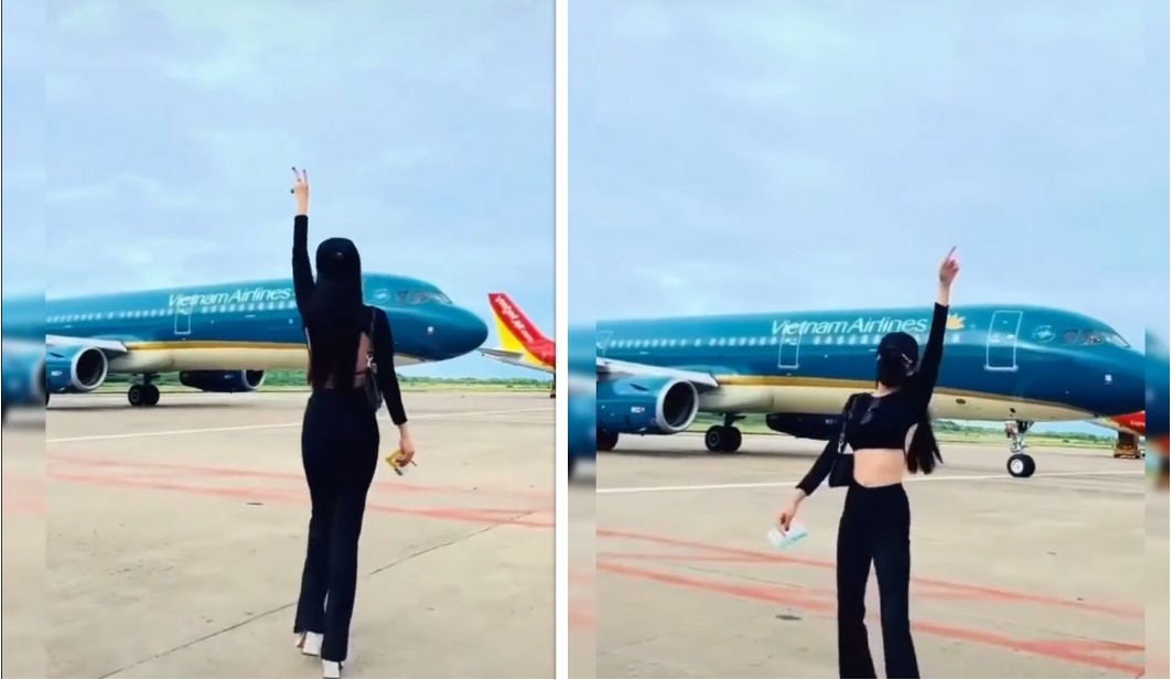 Vietnamese woman gets 6-month flight ban for dancing near moving plane for TikTok video