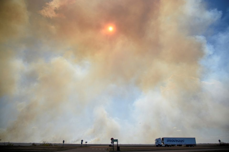 Fires around major river torch wetlands, human health in Argentina