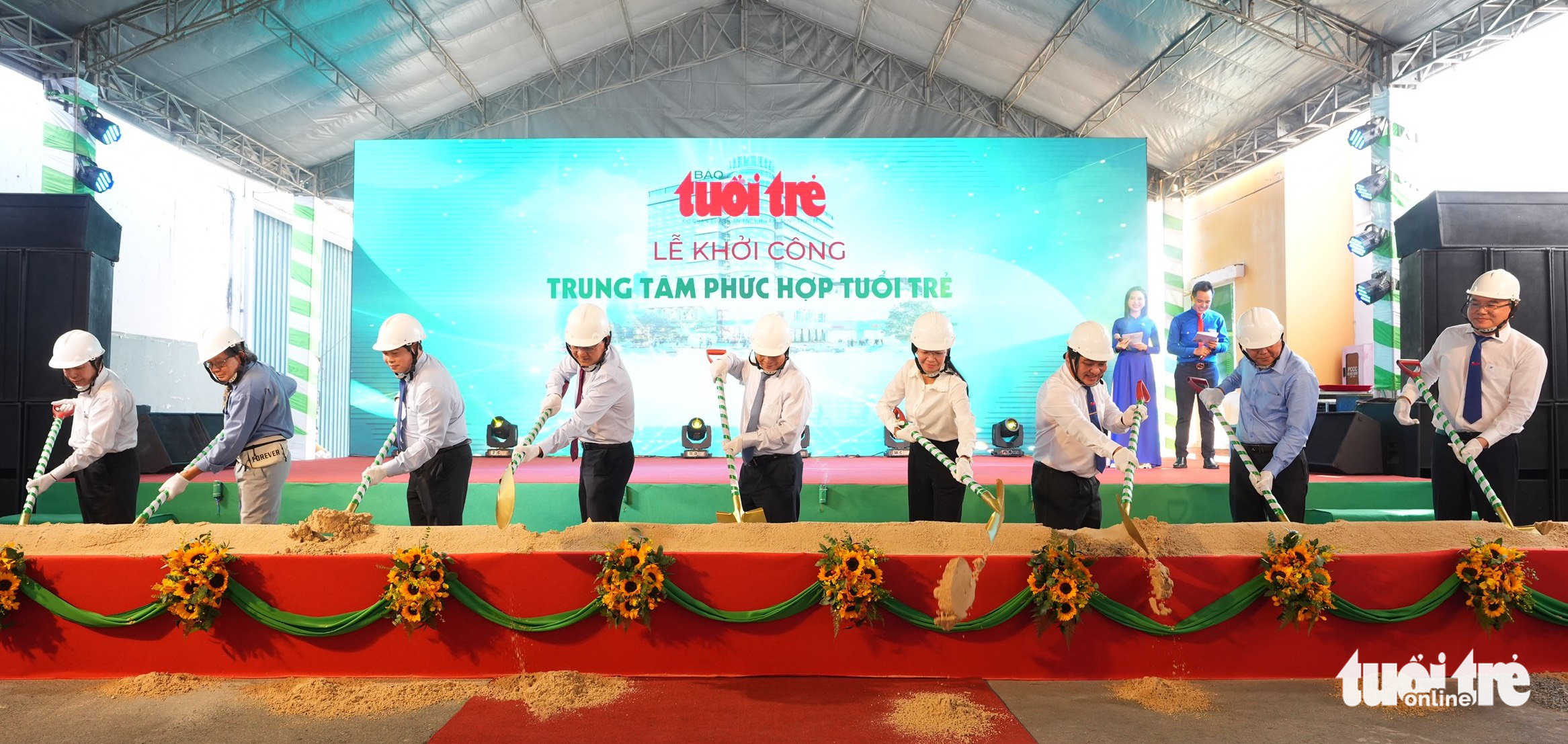 Tuoi Tre starts construction of its $12.8mn complex in Ho Chi Minh City