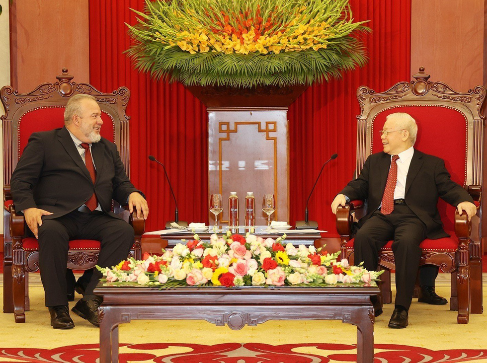Vietnam always supports Cuba to the best of its ability: Party chief Nguyen Phu Trong