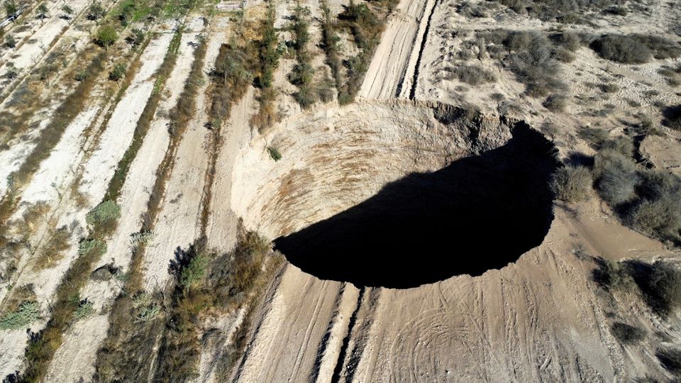 Chile permanently closes mining areas connected to giant sinkhole