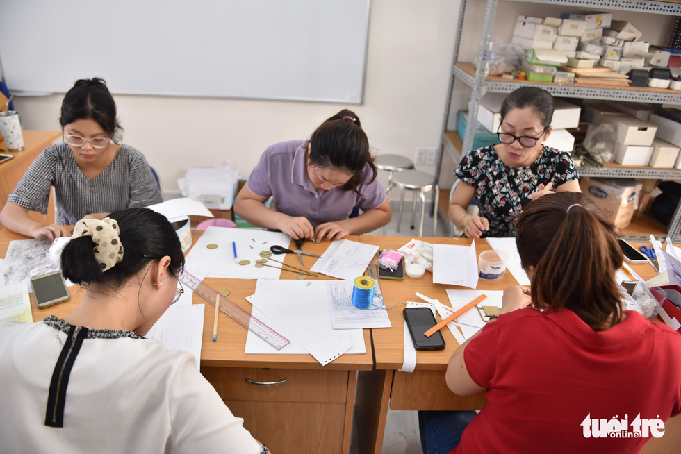 In Ho Chi Minh City, teachers use summer break to prepare Braille books for visually impaired students