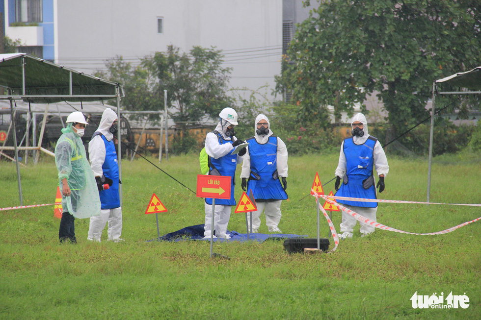 Da Nang holds radiation accident response drill at residential area