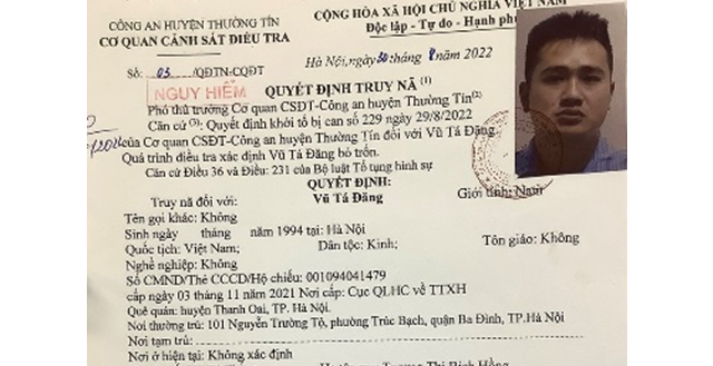 Hanoi police look for man who severed rival’s leg over money conflict