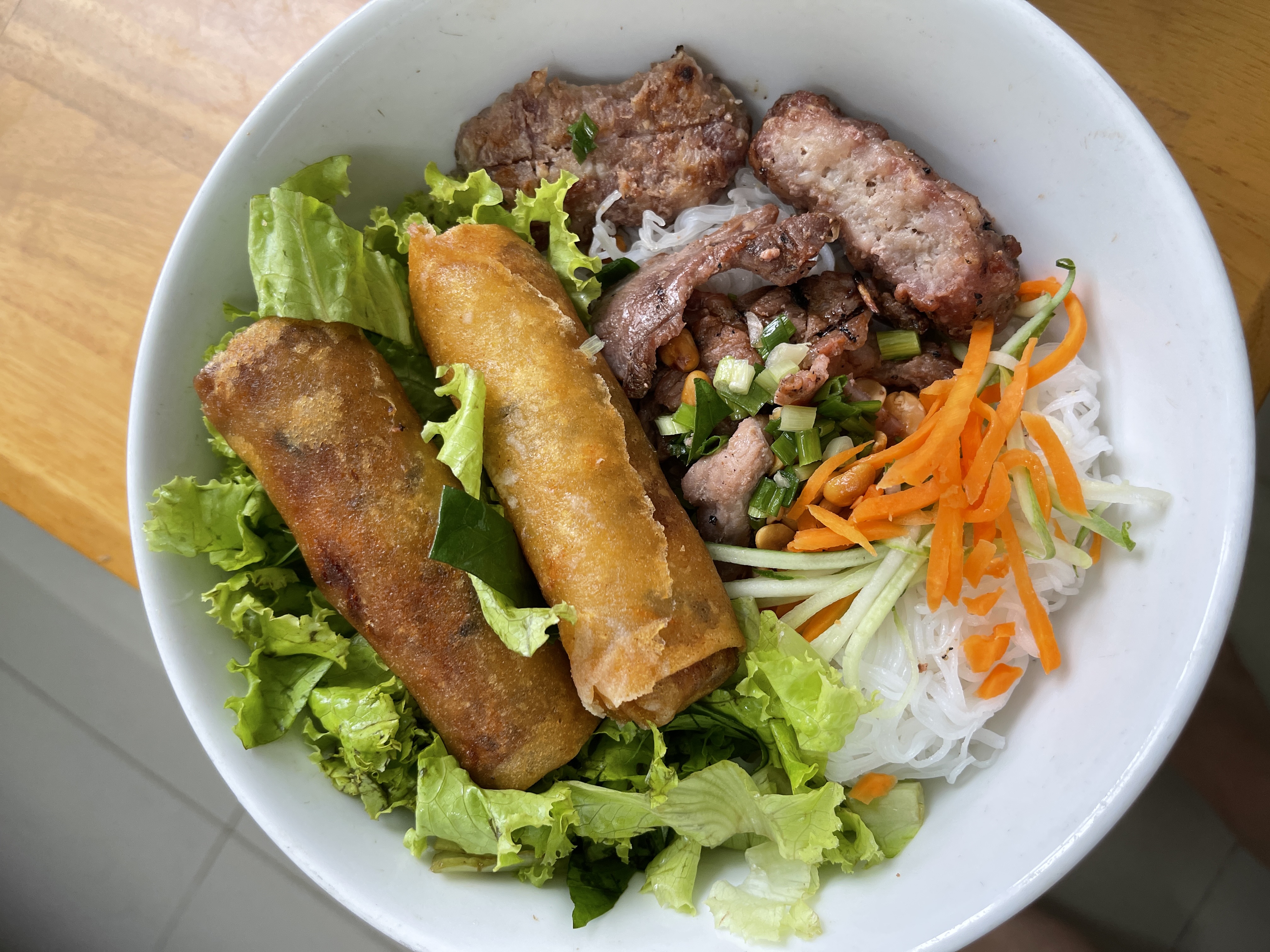 The search for the best bowl of bún thịt nướng in Ho Chi Minh City