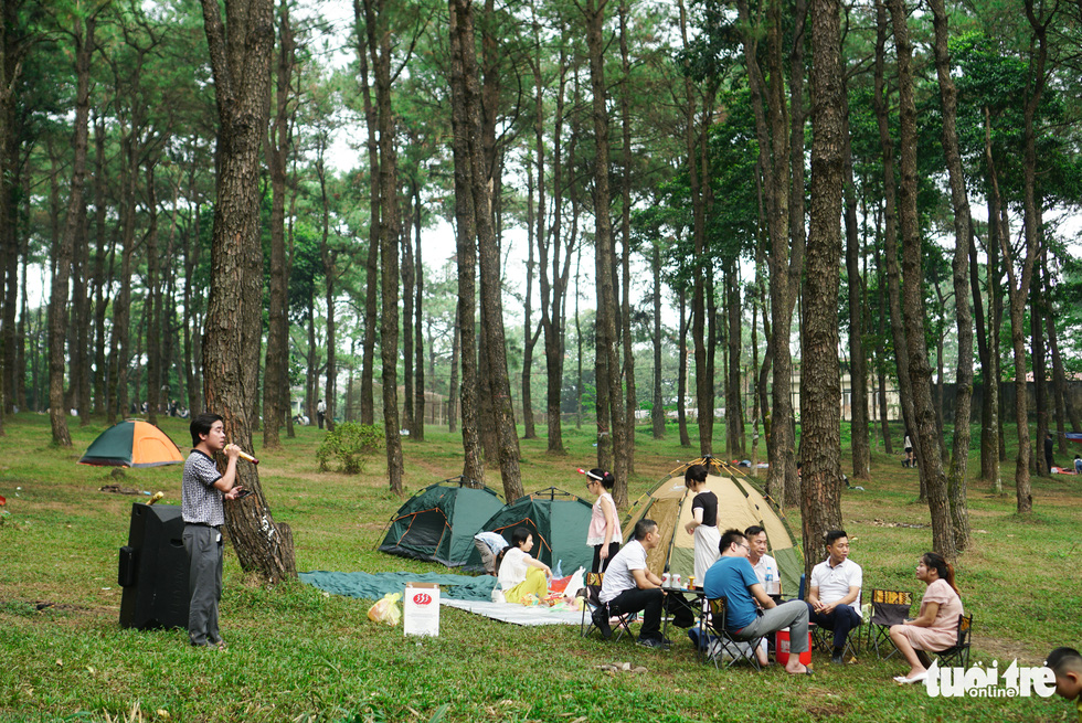 This superb pine forest campsite is a great weekend getaway for Hanoians