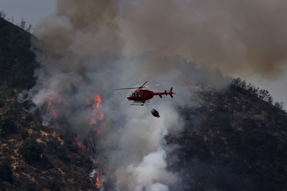 Chile heat wave exacerbates forest fires, causes public health risk