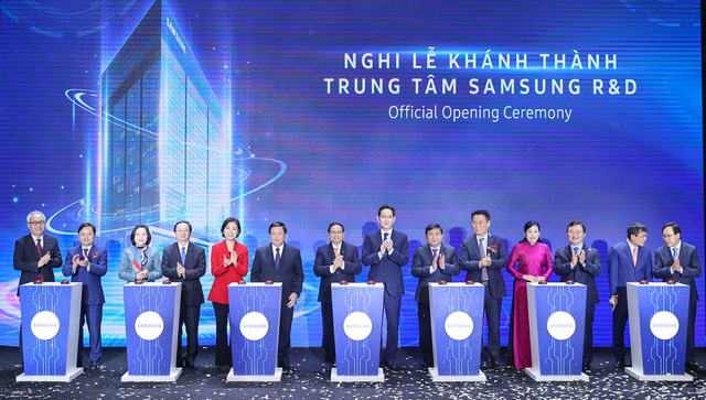 Samsung’s largest R&D center in SE Asia inaugurated in Hanoi