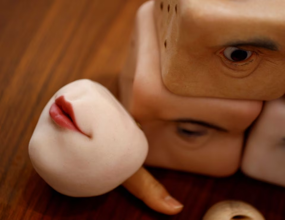 Japanese artist turns heads with freaky flesh-like accessories
