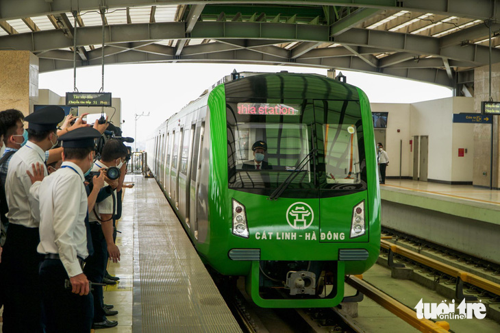 Hanoi’s first metro line faces technical problem