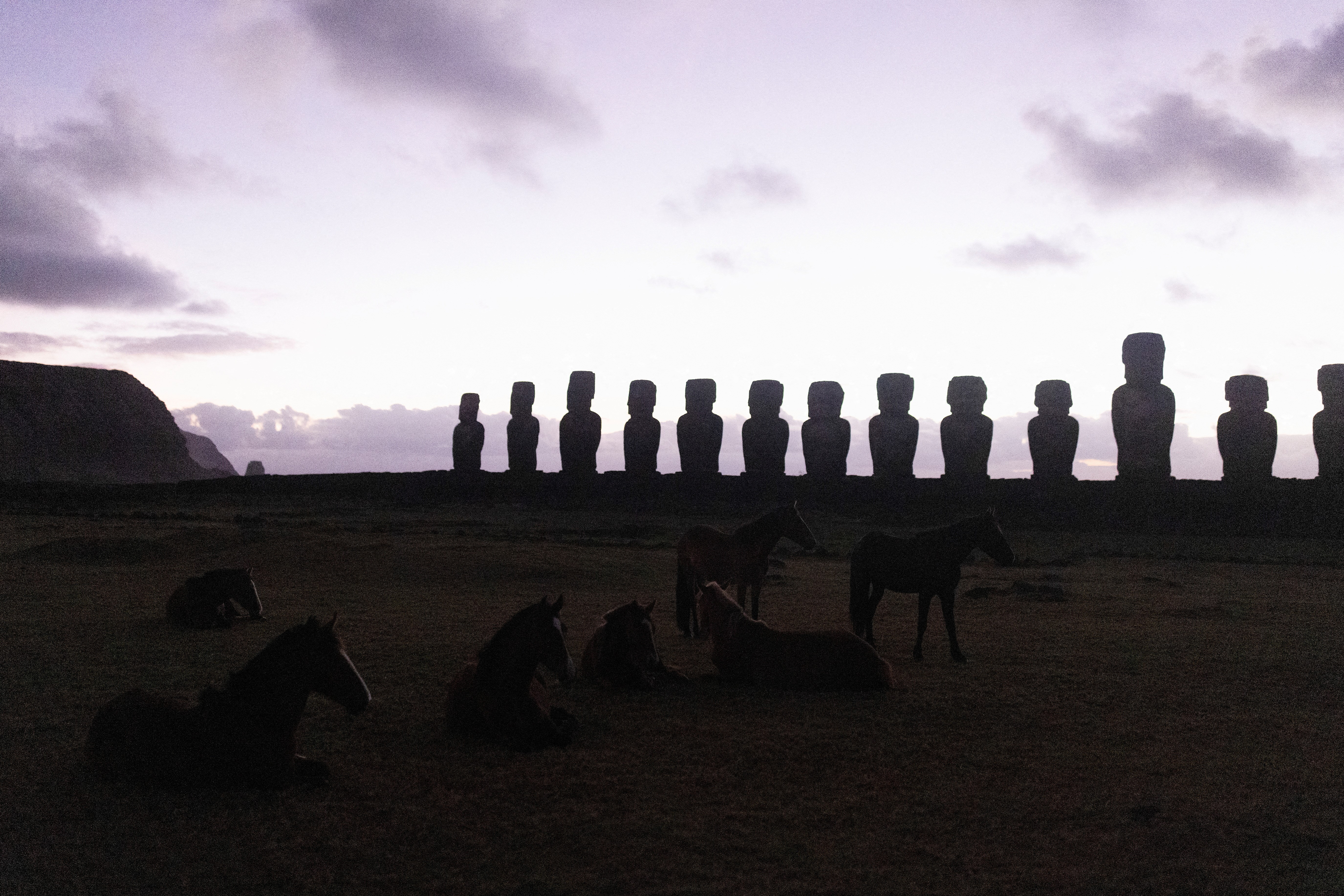 Scientists uncover new Easter Island moai statue in dry lake bed