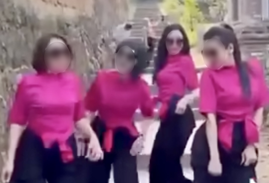 Vietnamese woman fined for posting provocative TikTok dance video filmed at pagoda