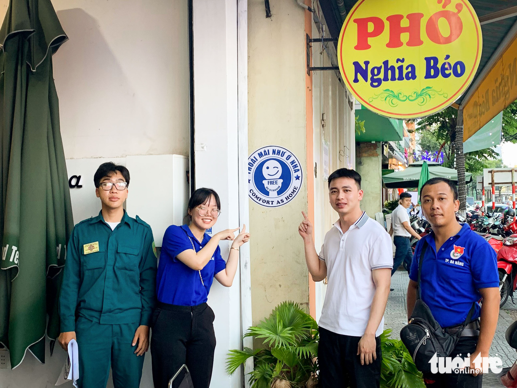 288 business establishments in Da Nang offer free restrooms
