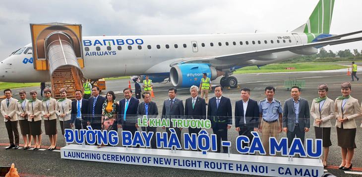 Air route opened to connect Hanoi to Vietnam’s southernmost province