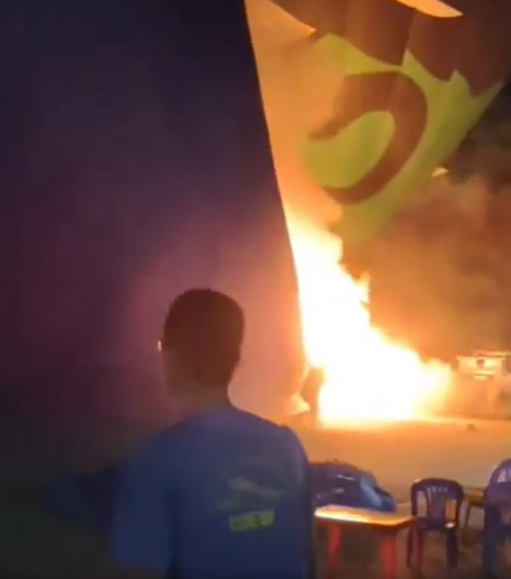 5 burned in hot-air balloon blast in northern Vietnam