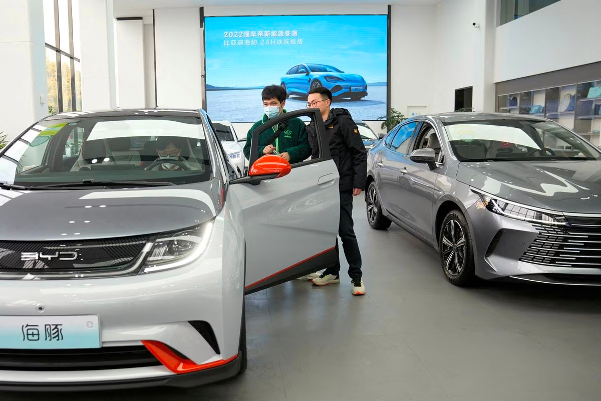 Chinese automaker BYD to make EVs in Vietnam