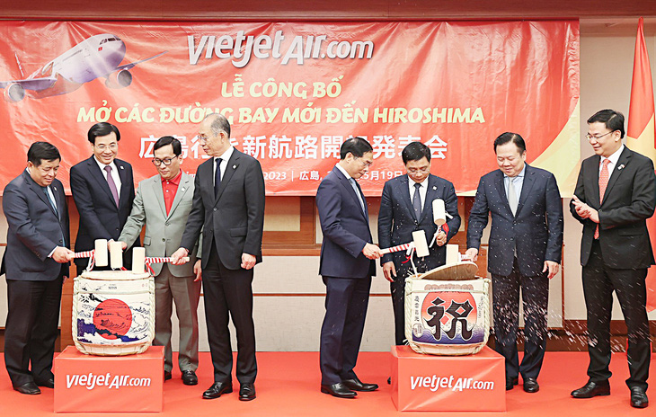 Vietjet launches first direct air route between Vietnam and Hiroshima