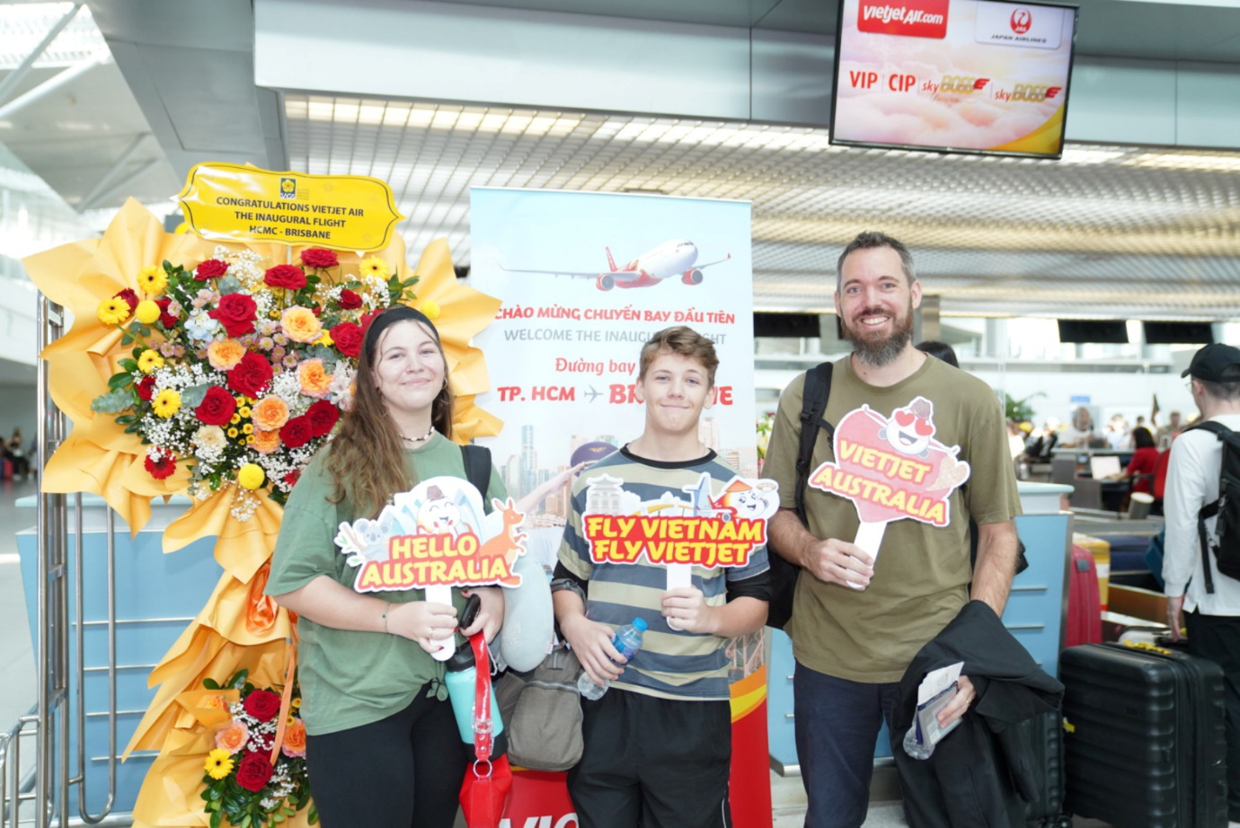 Vietjet launches Ho Chi Minh City - Brisbane direct air service