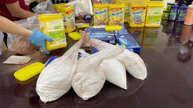 Hanoi discovers 19kg of suspected ketamine imported from France