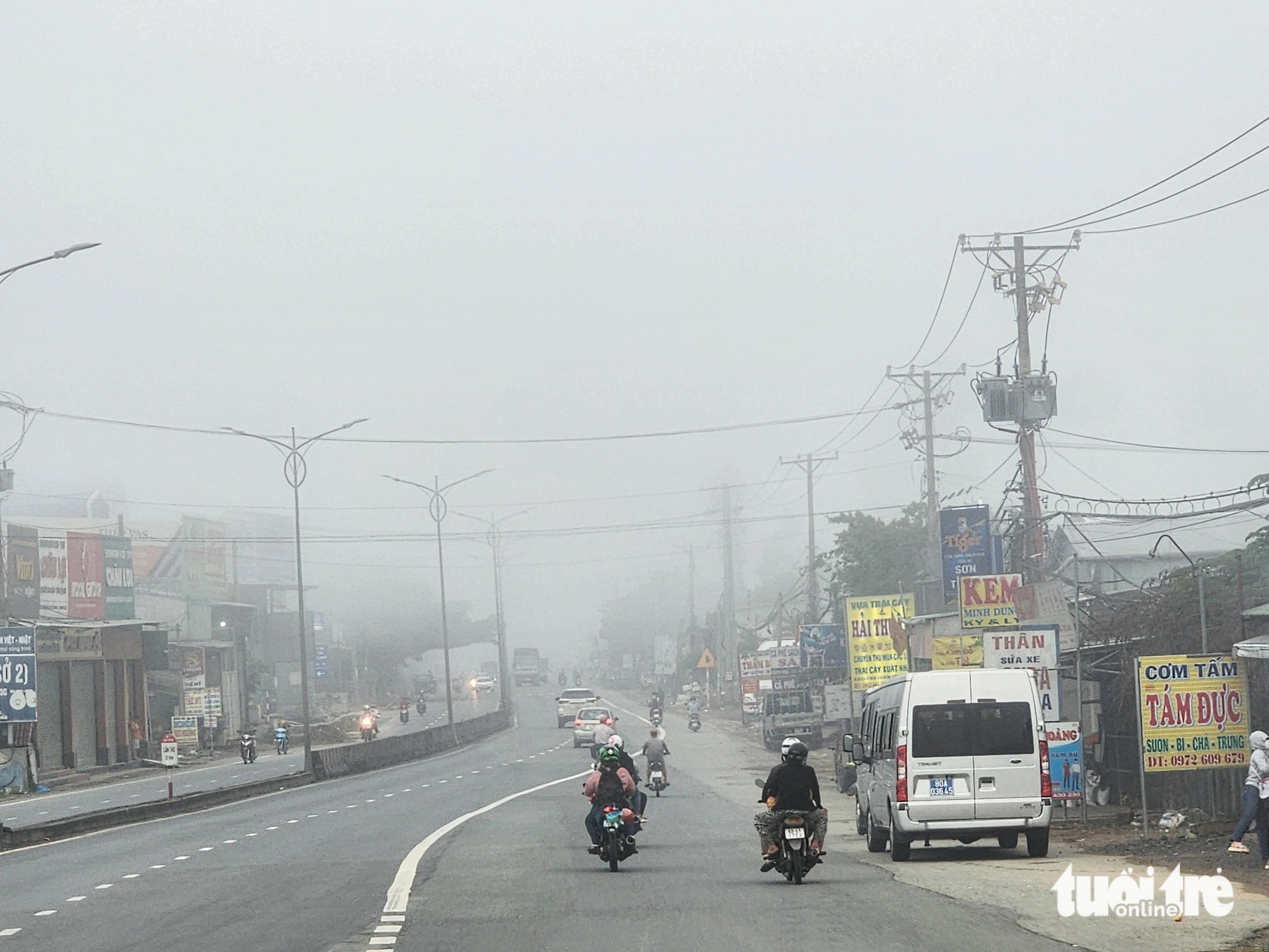 Dense fog envelops Vietnam’s Mekong Delta provinces