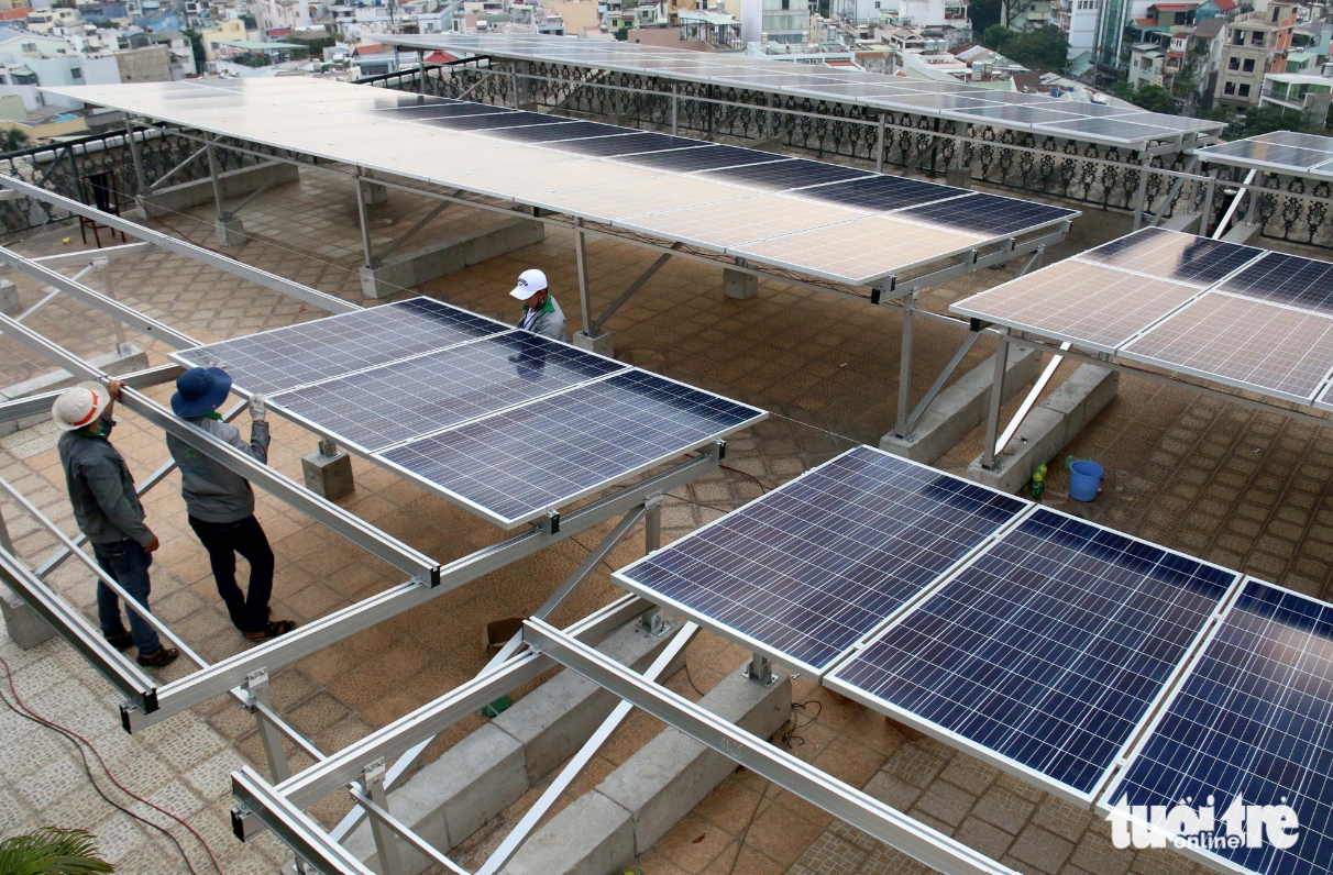 Rooftop solar energy at administrative agencies to power Ho Chi Minh City