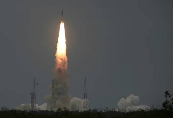 India shoots for the moon with latest rocket launch