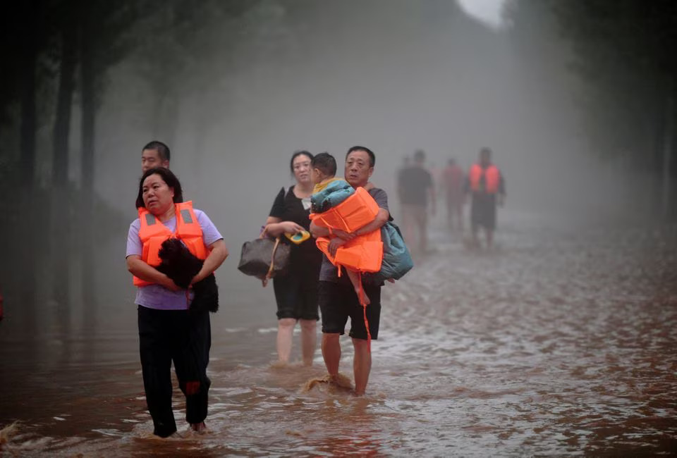 China intensifies flood rescue efforts south of Beijing after historic  rains