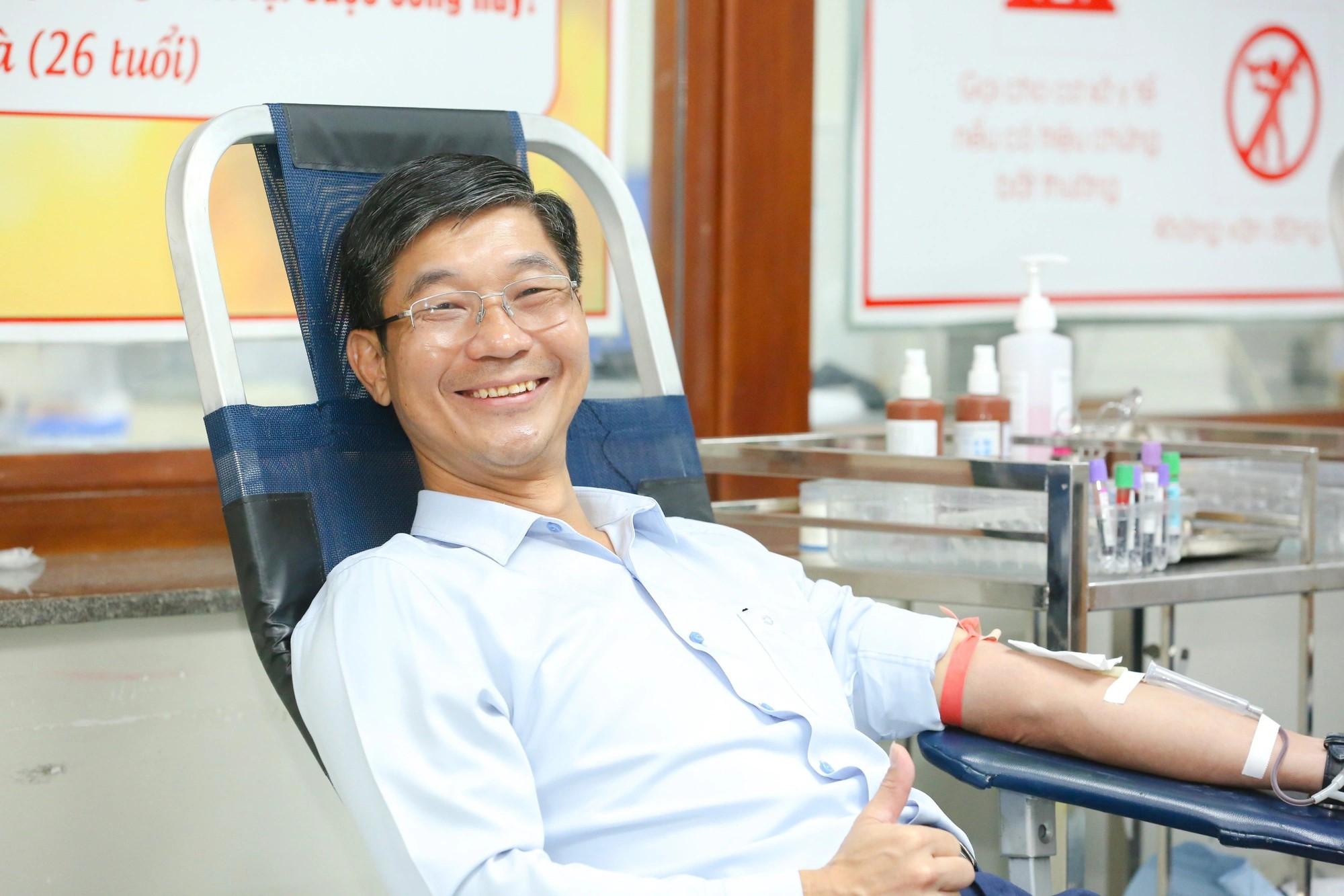 From blood donor to director of Vietnam national blood center