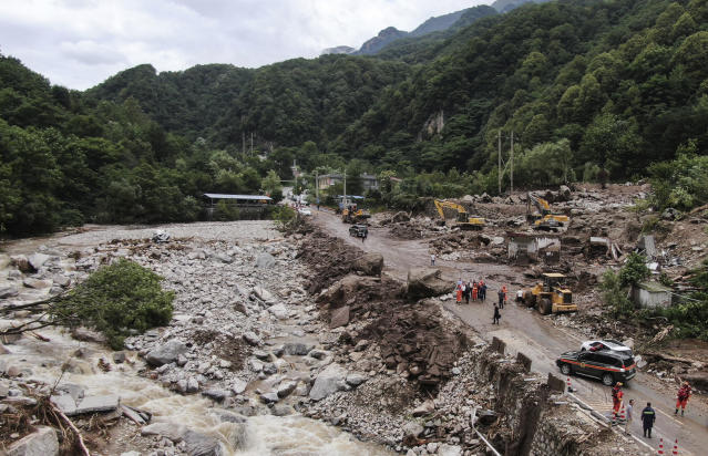 Death toll from mudslide in China's Xian rises to four