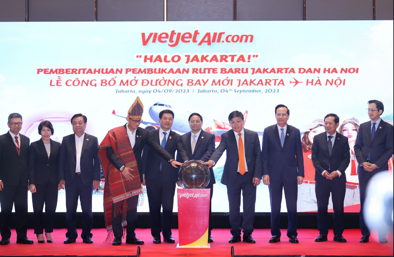 Vietjet launches direct air route between Hanoi and Jakarta