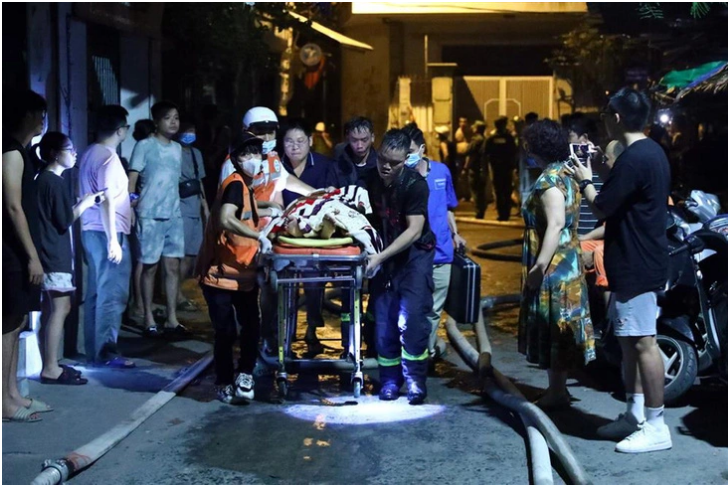 Dozens dead in Vietnam apartment block fire