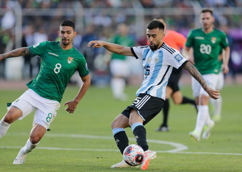 Messi-less Argentina cruise to 3-0 win over Bolivia