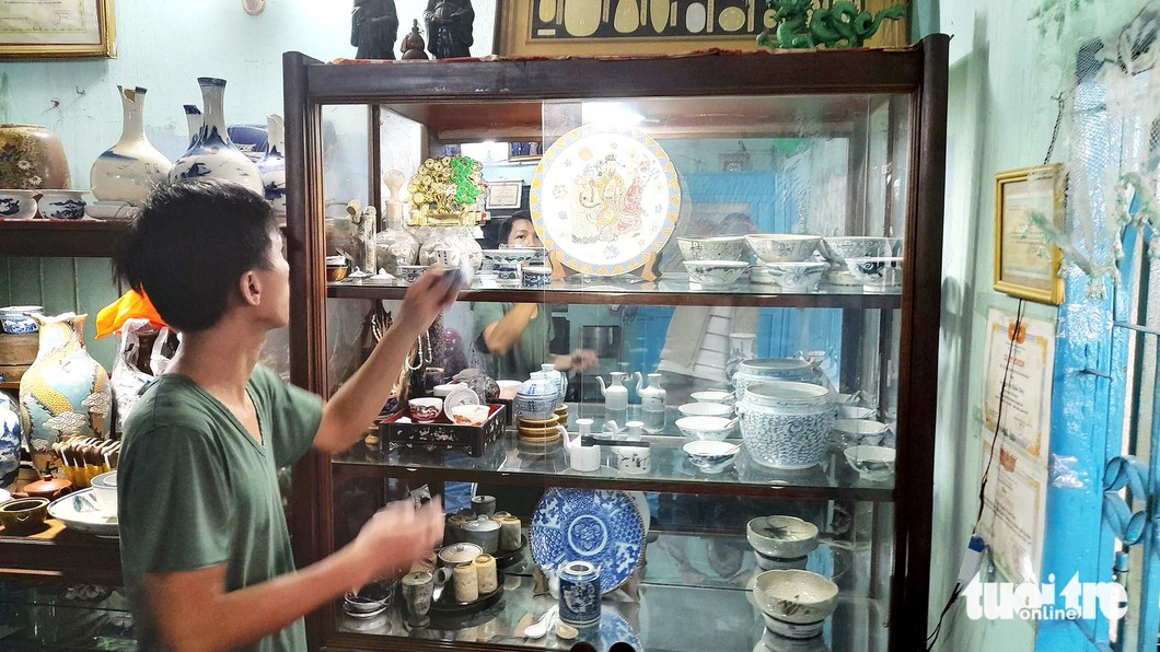 In Vietnam, man gives artifacts a second life