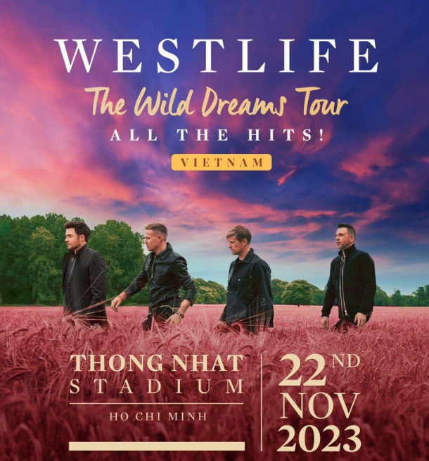 World-renowned boy band Westlife to perform in Vietnam in November